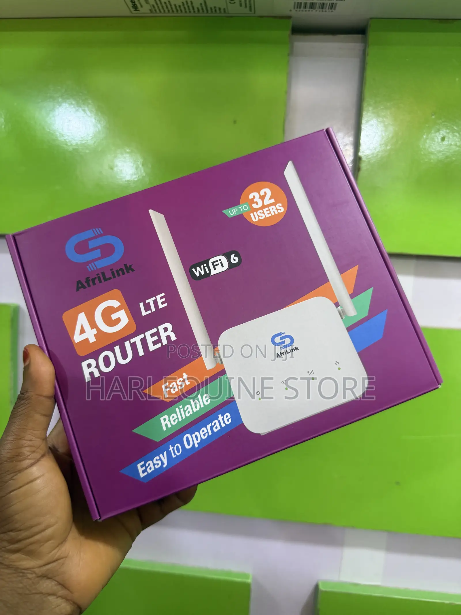 Afrilink 4g Universal Router Wifi6
