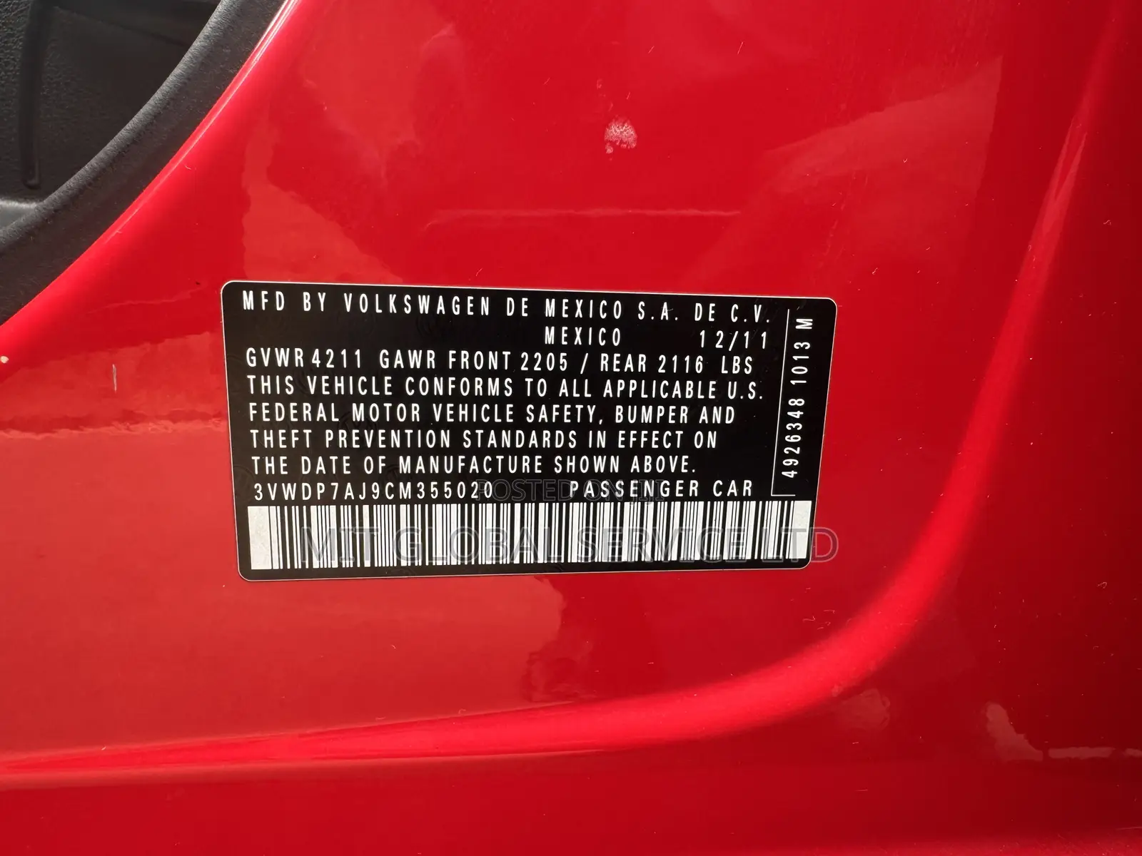 Volkswagen Jetta SE 2013 Red