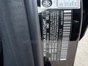 Mercedes-Benz E350 2013 Black