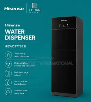 Hisense Water Dispenser (H97WDTB3S1) 3-Faucets Black