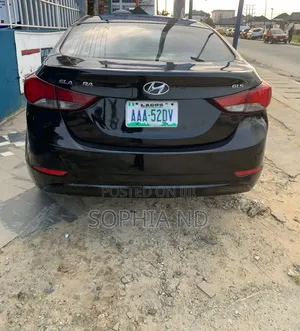 Hyundai Elantra 2013 Black