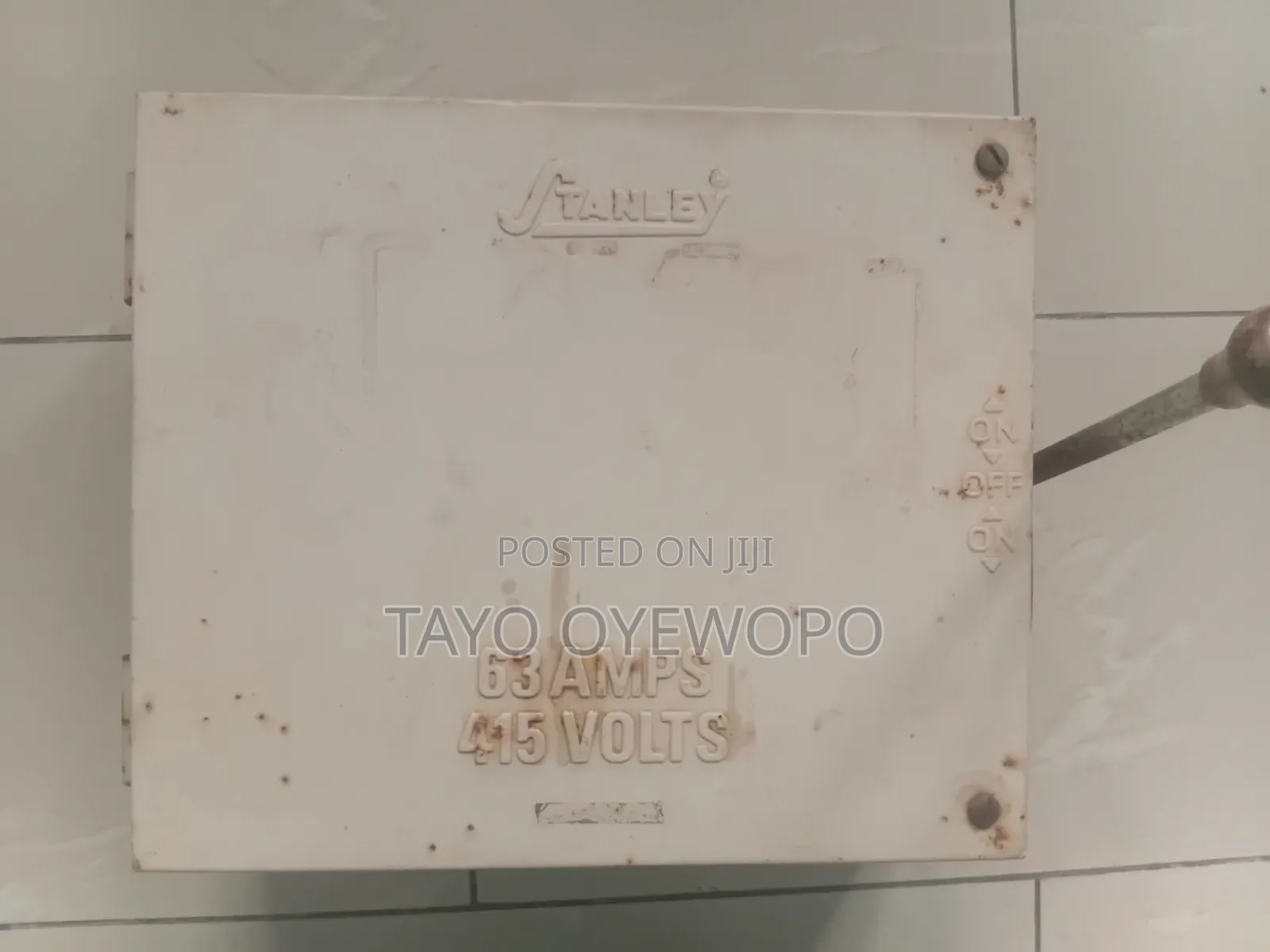 Stanley Change Over Switch (100 Amps)