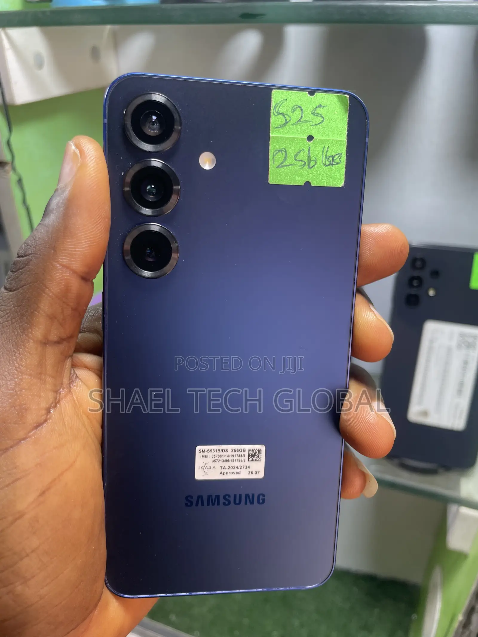 Samsung Galaxy S25 256 GB Blue