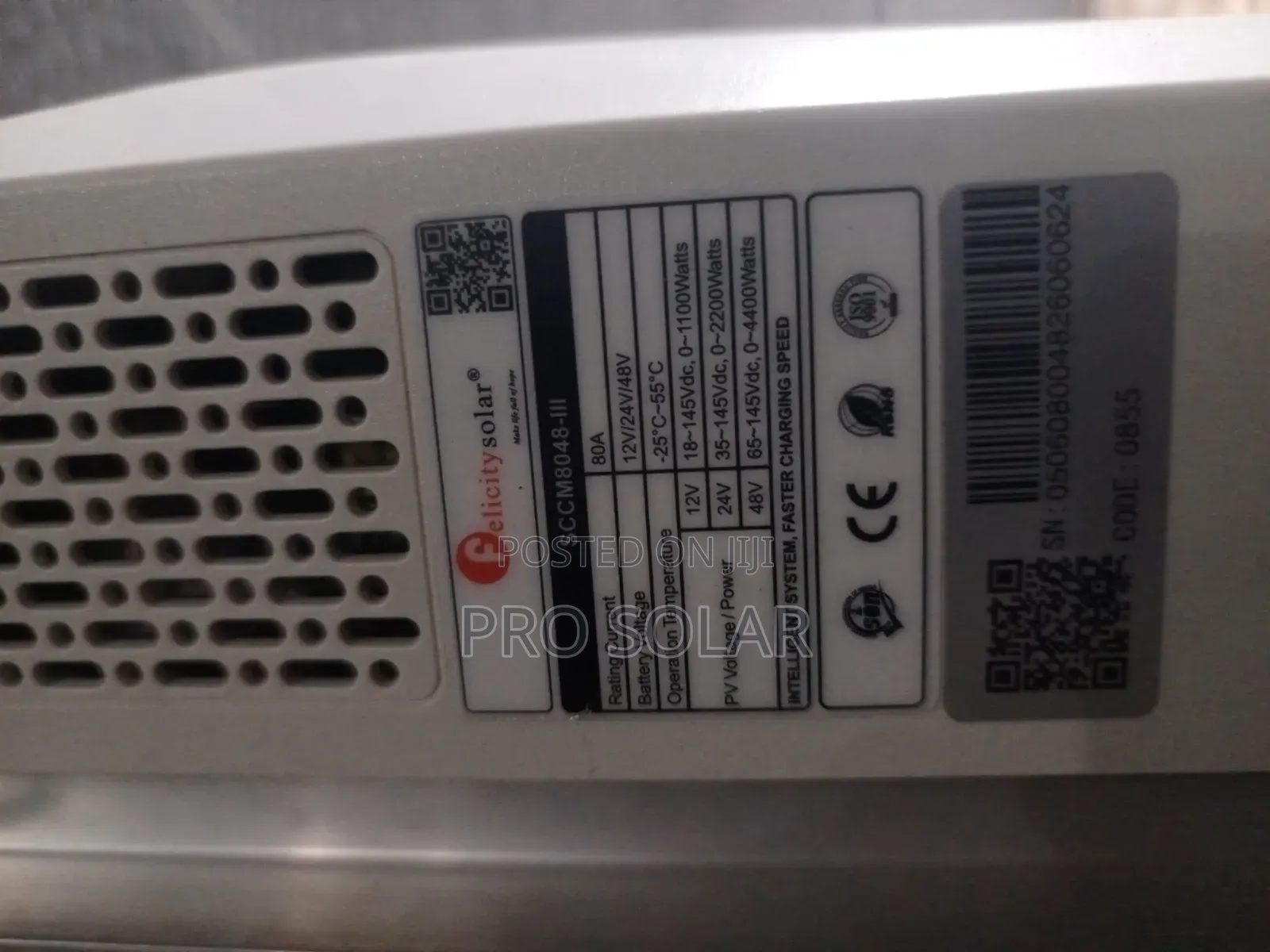 Felicity Solar MMPT Charge Controller