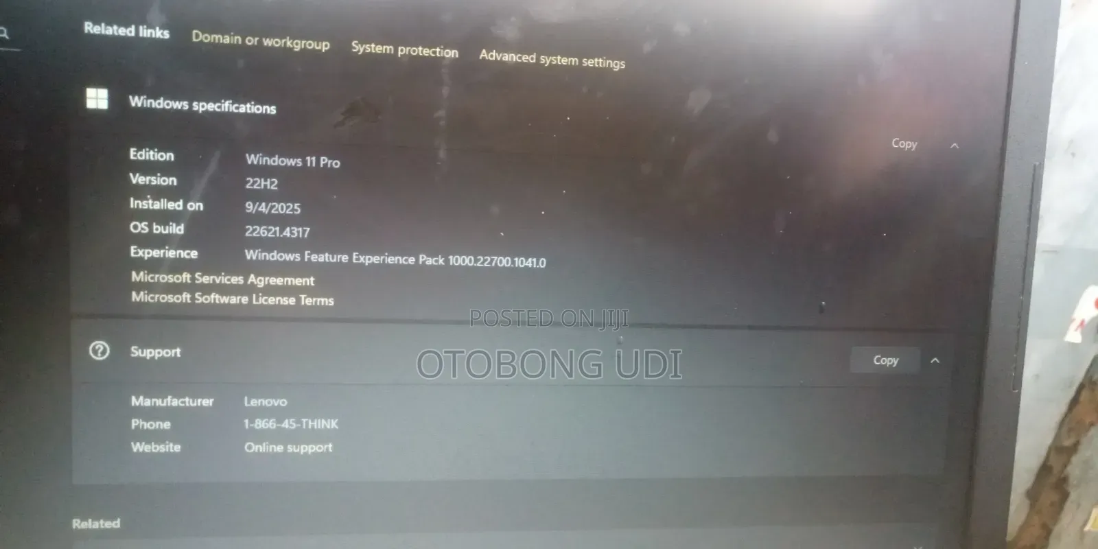 Laptop Lenovo V330 8GB Intel Core 3 SSD 256GB