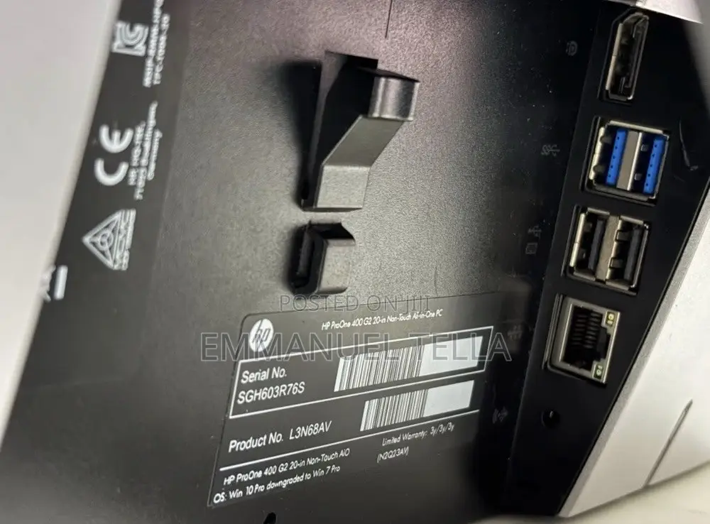 New Desktop Computer HP ProOne 400 8GB Intel Core i5 SSD 256GB