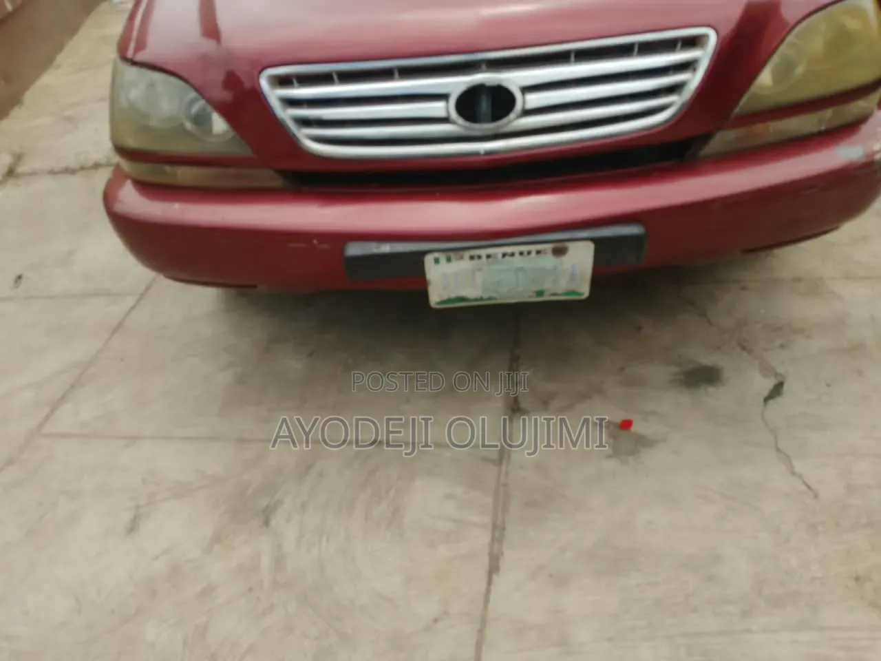 Lexus RX 2001 Burgundy