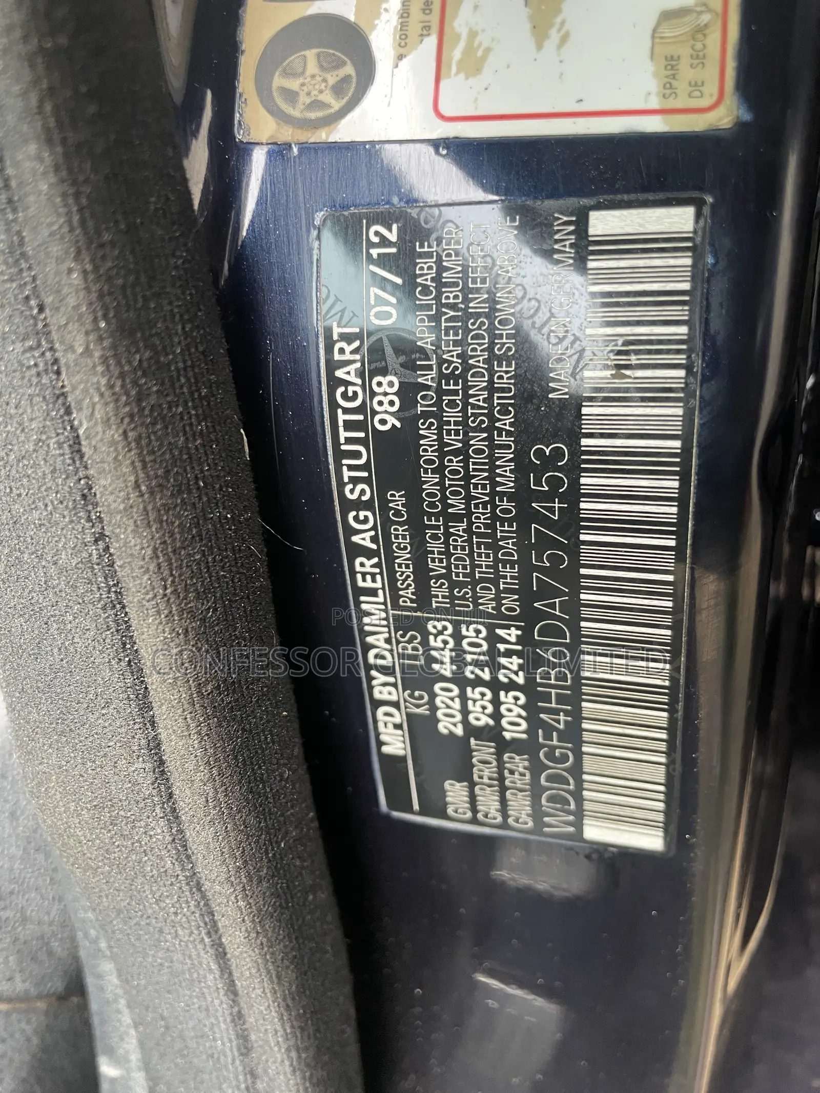 Mercedes-Benz C250 2012 Blue