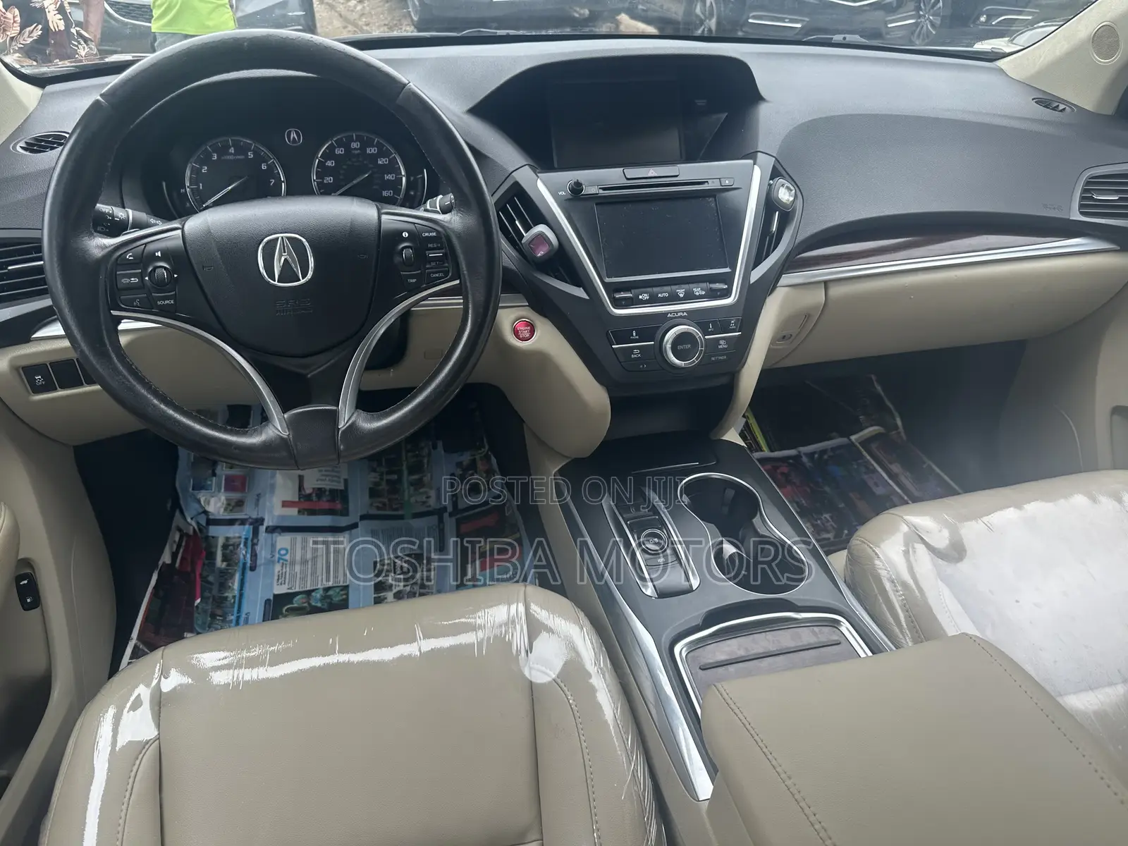 Acura MDX 2016 Red