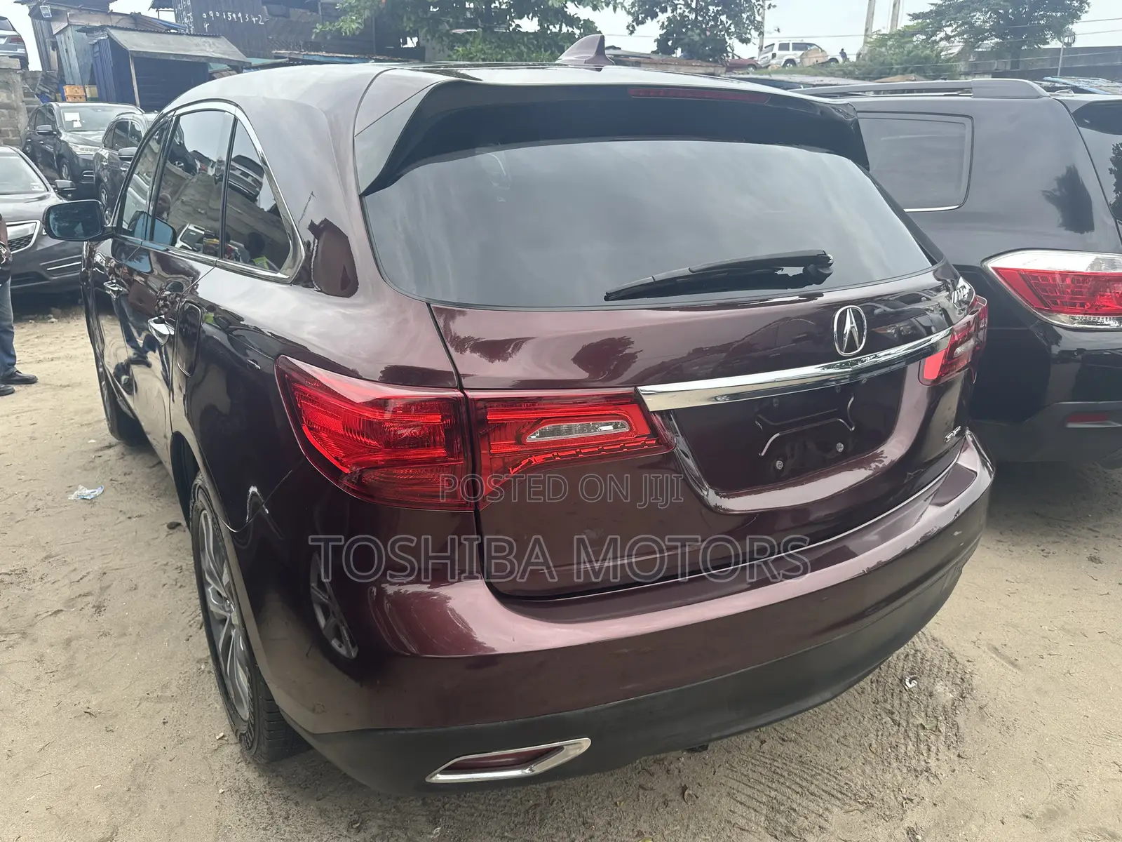 Acura MDX 2016 Red