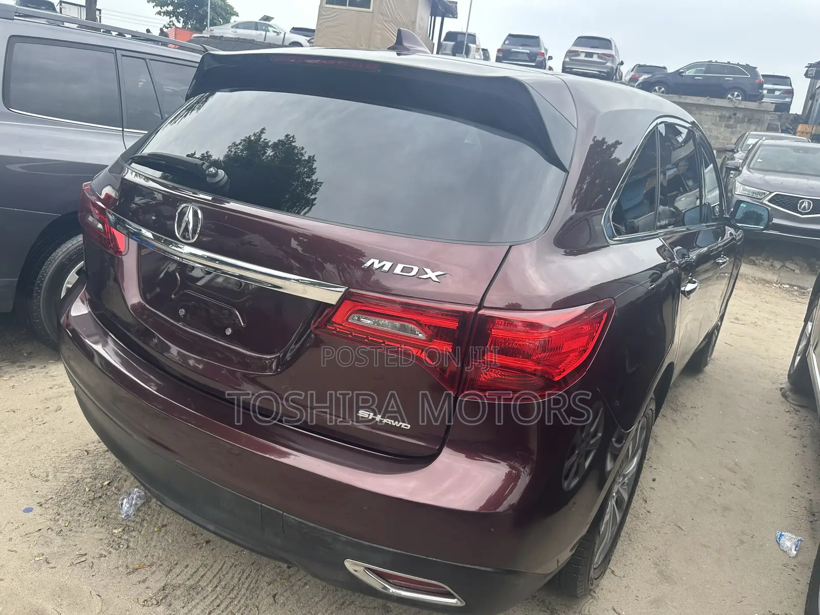 Acura MDX 2016 Red