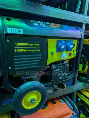 Brand New Elepaq Constant 10.5kva Petrol Generator %Copper