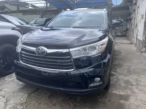 Toyota Highlander Limited V6 4x4 (3.5L 6cyl 6A) 2016 Black