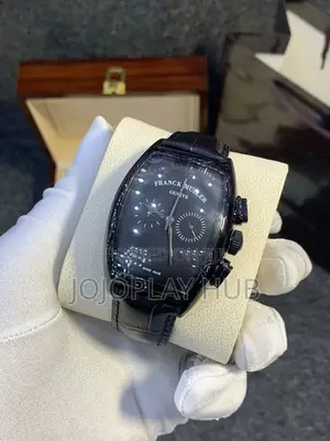 Frank Muller Luxury Leather Strap Working Chronograph