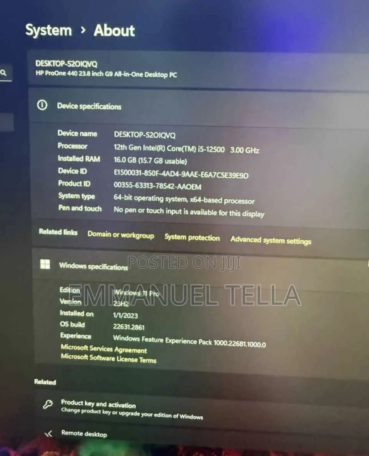 New Desktop Computer HP 16GB Intel Core i5 SSD 512GB