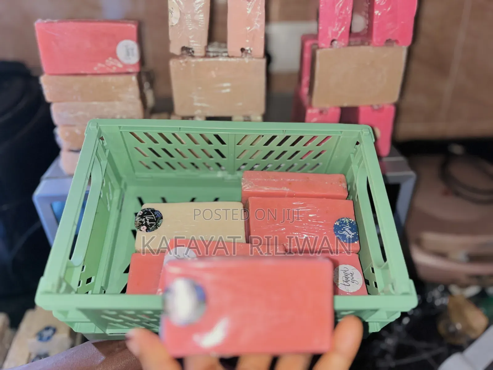 Small Size Kaffy Bar Soap (12pcs)