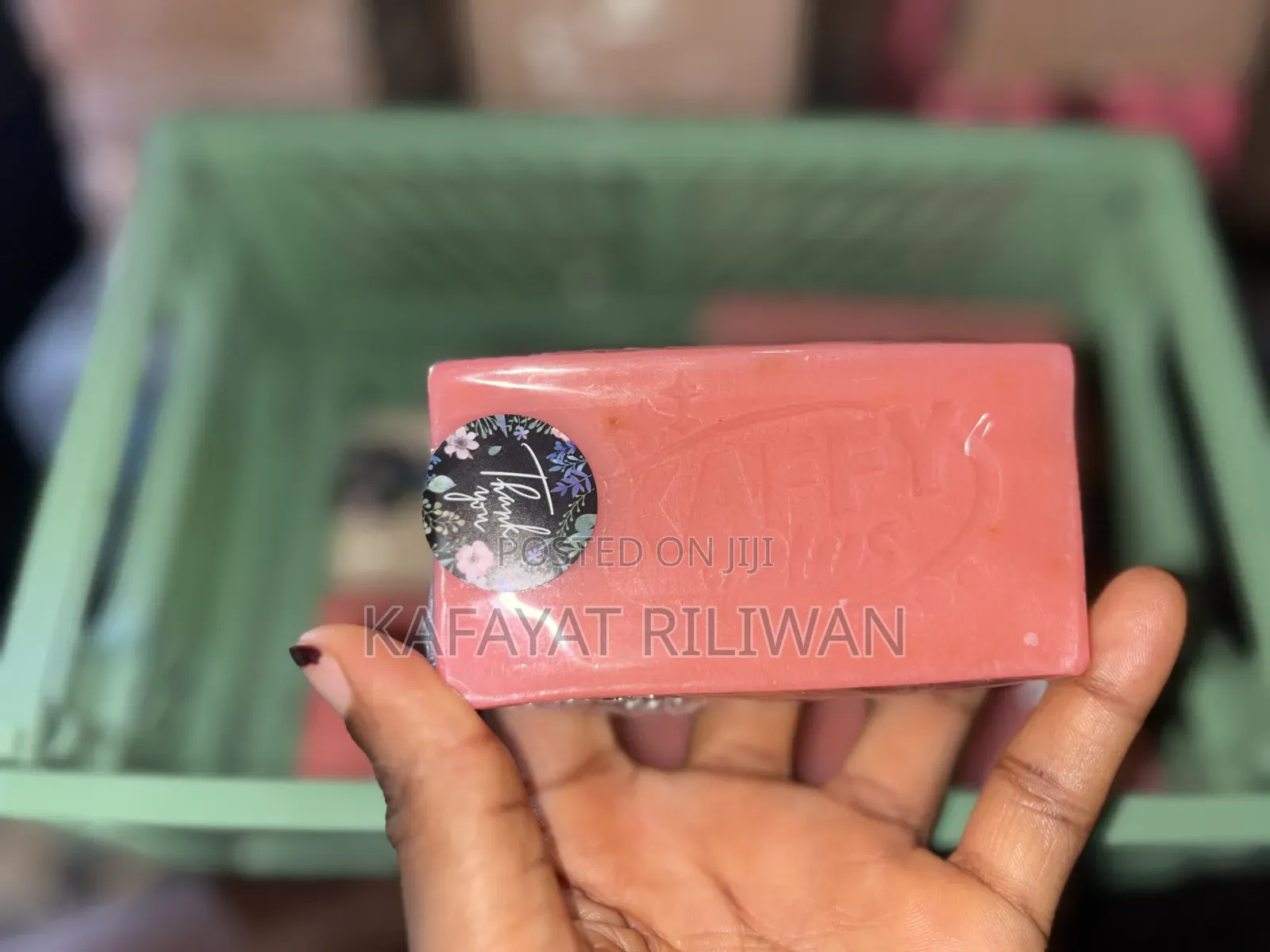 Small Size Kaffy Bar Soap (12pcs)