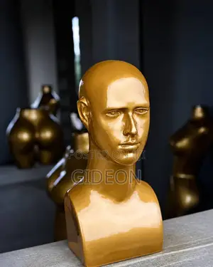 Premium Fiberglass Mannequin Head