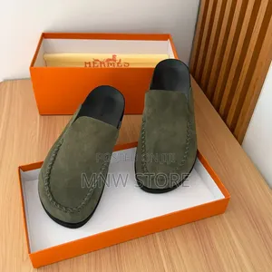 Original Hermes Suede Mules