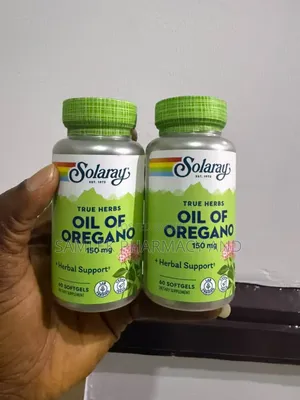 SOLARAY Oregano Oil 150mg,60 Softgels
-Wellness Support &Antioxidant.