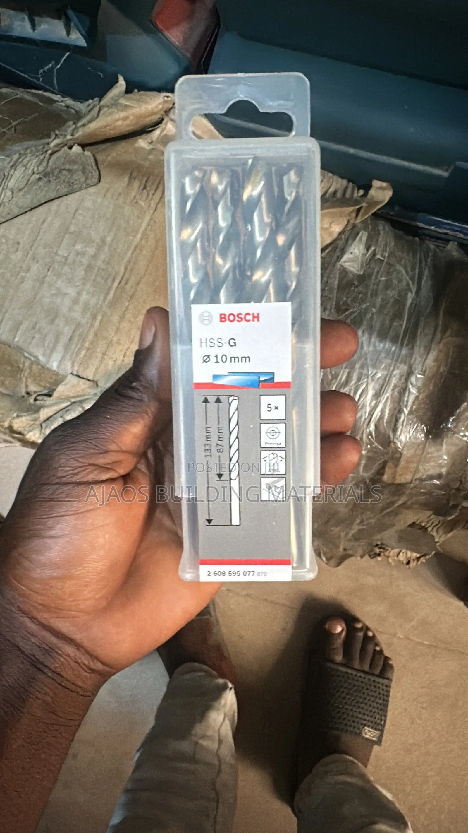 5pcs 10mm Drilling Bits