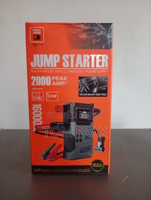 Bolt Power 6 – 16000mAh New Age Car Jump Starter