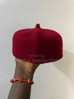 Okpu Odo / Igbo Traditional Red Cap