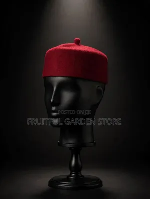 Okpu Odo / Igbo Traditional Red Cap
