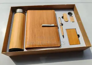 6 in 1 Wooden Design Corporate Gift Set.