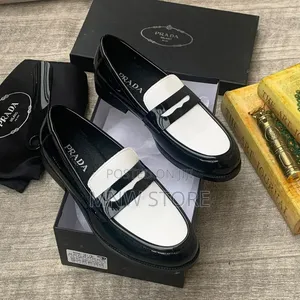 Prada Two Toned Loafers Shoes