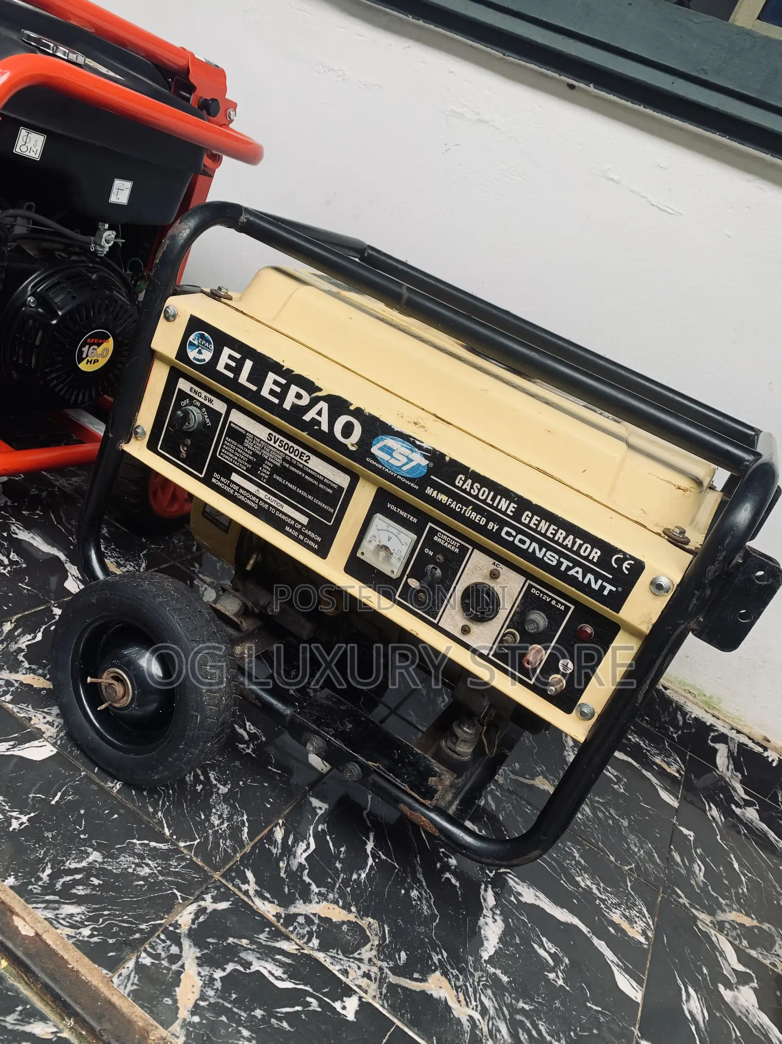 Fairly Used 4.5KVA Elepaq Generator