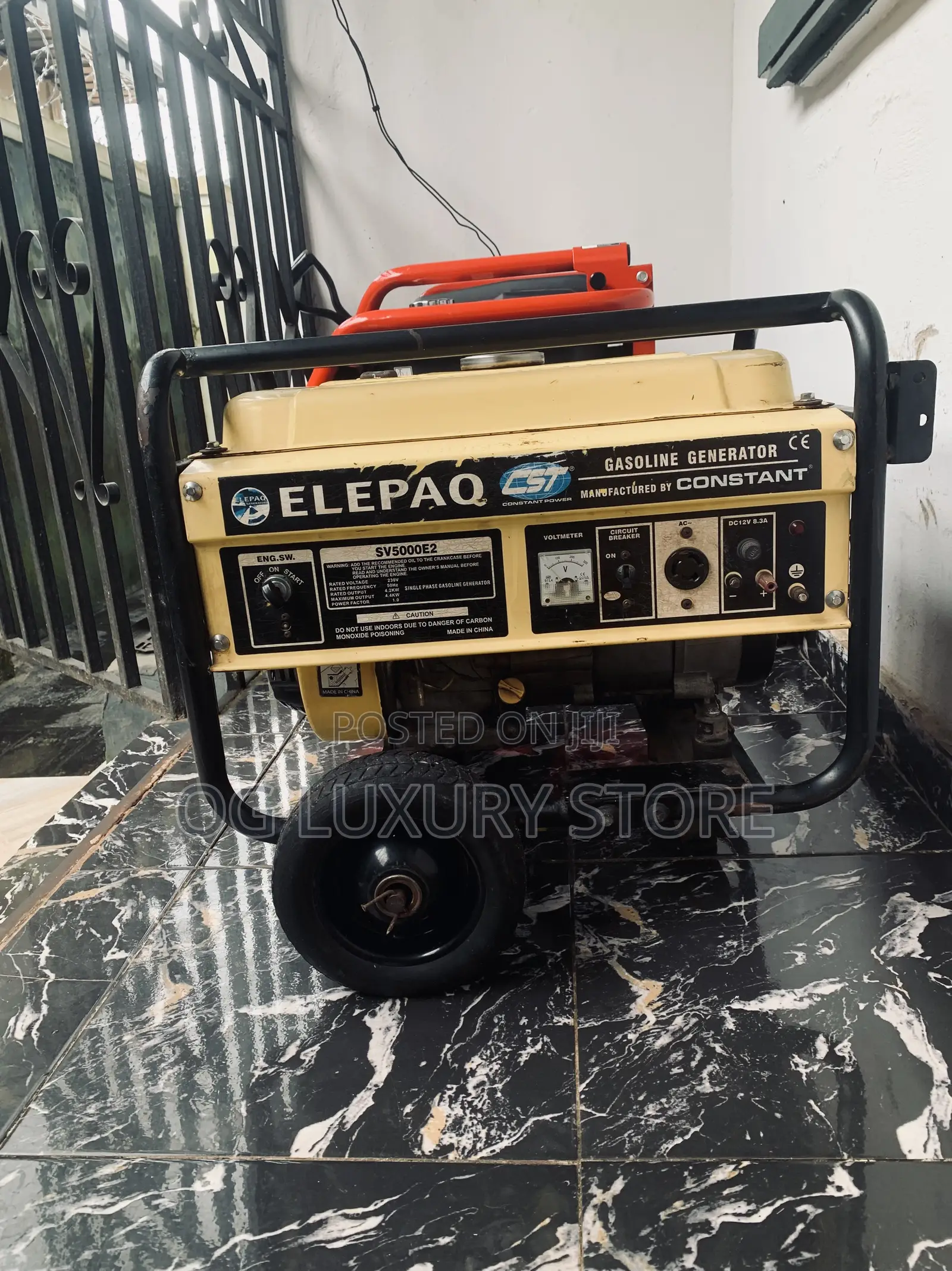 Fairly Used 4.5KVA Elepaq Generator