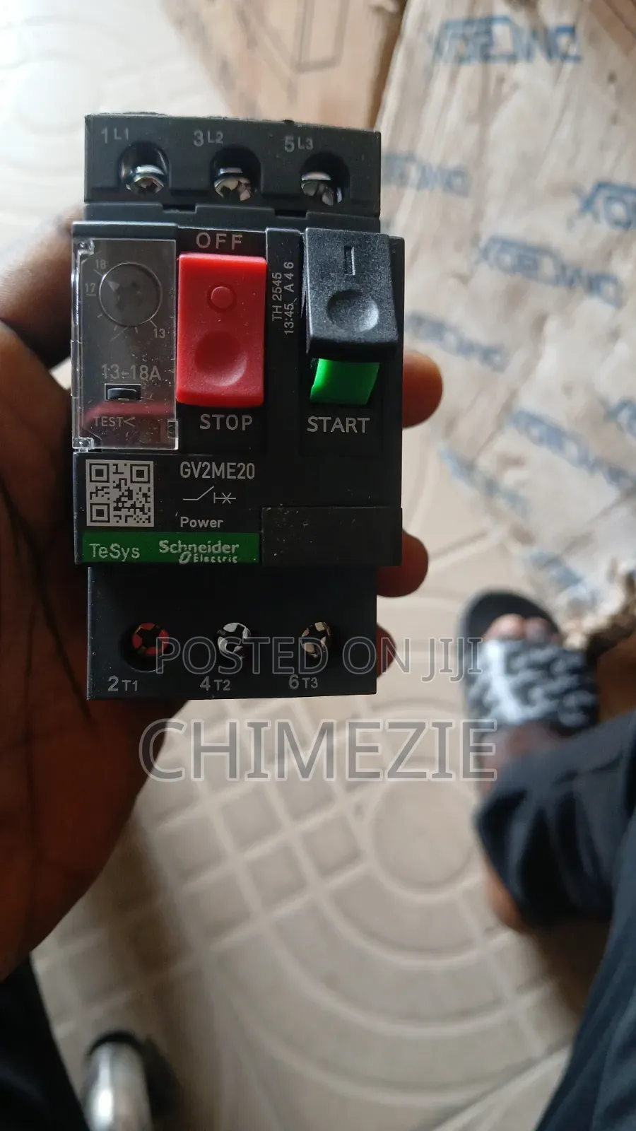 13-18amps Manual Starter/Manual Breaker