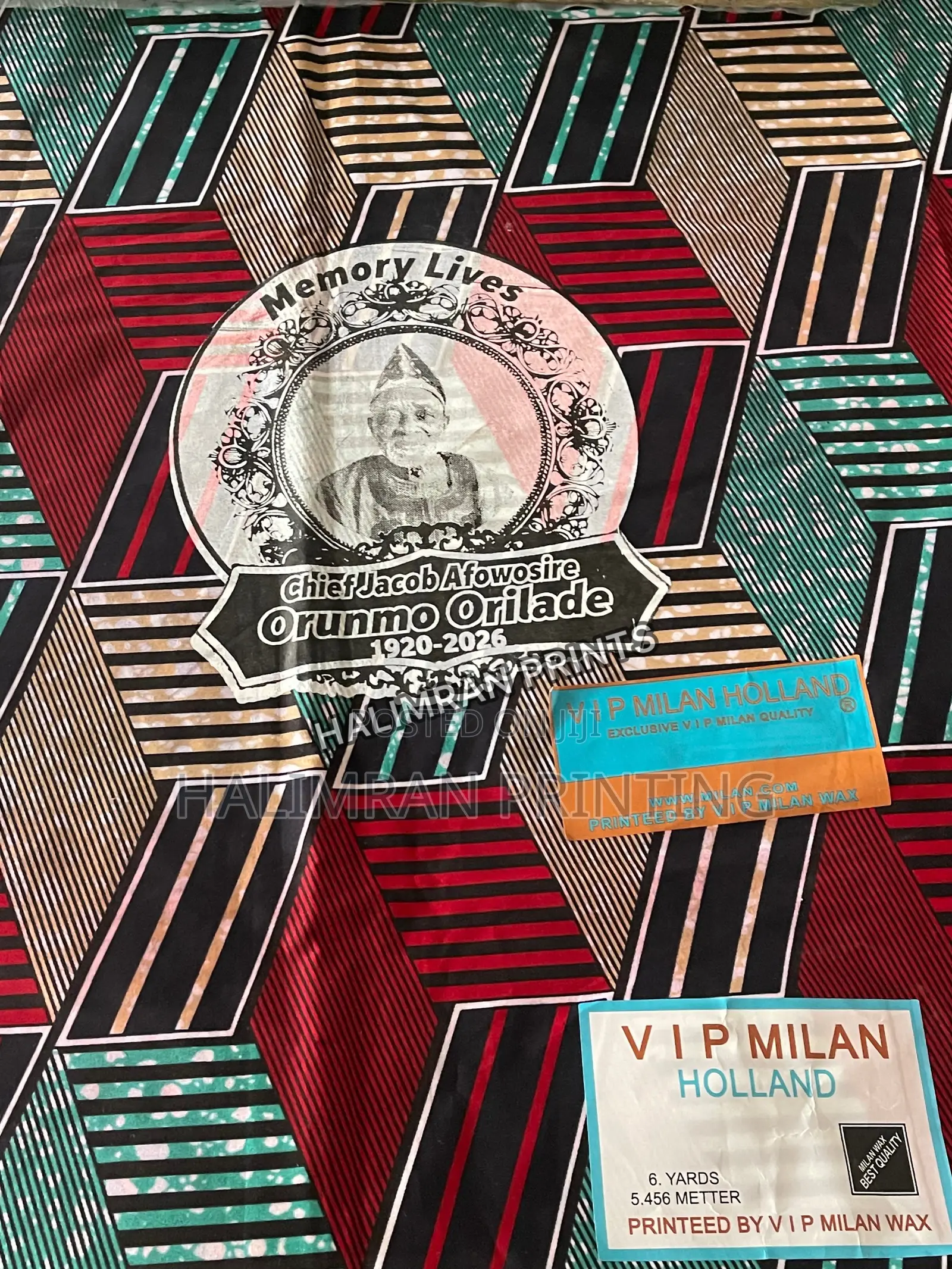 Fabric Printing, Ankara and Wrapper Customizing