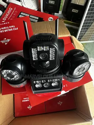 Triple Lens Solar Camera PTZ Ai Alarm 4G