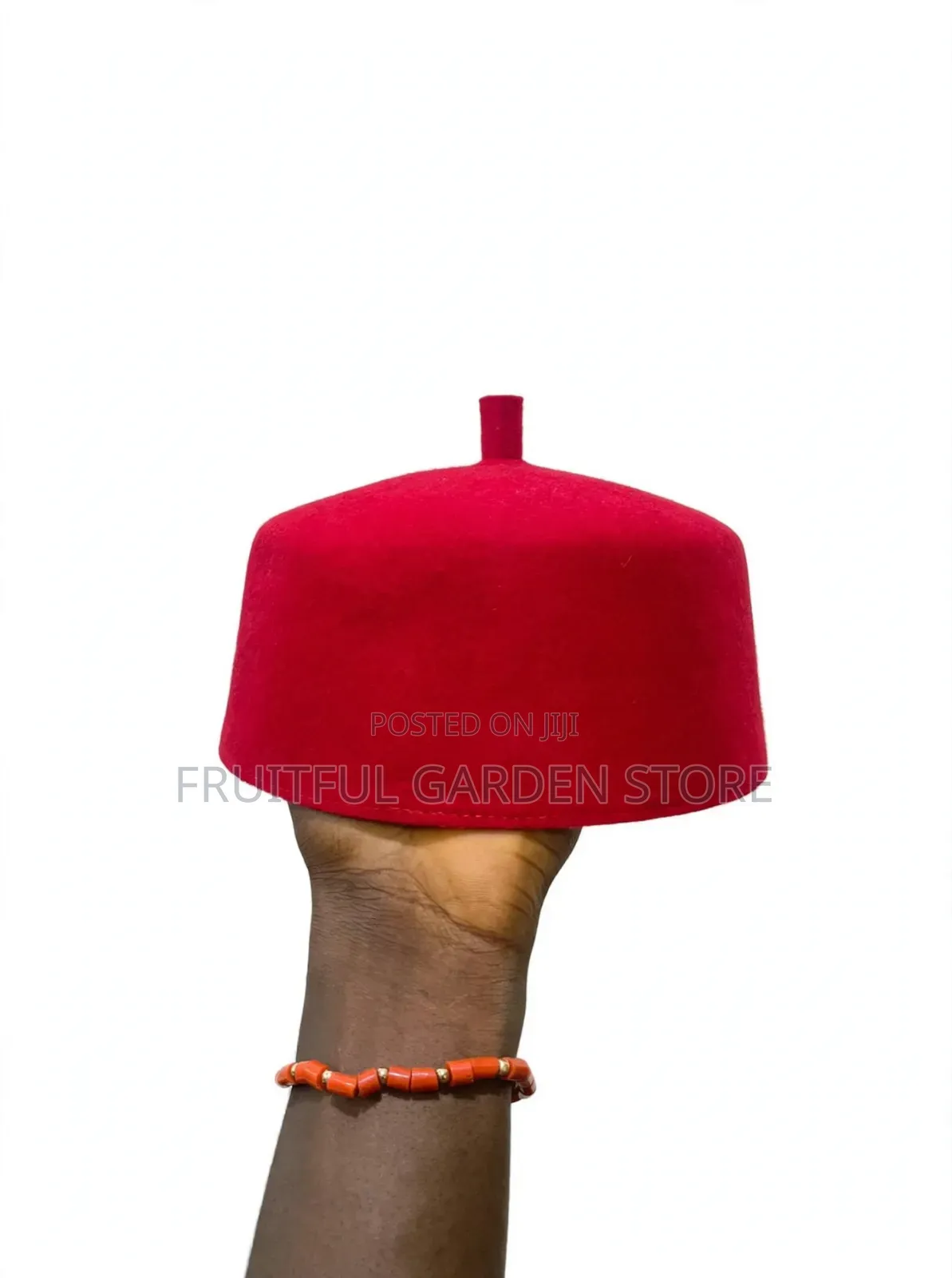 Riginal Igbo Red Cap - Okpu Odo - Plain Classic* ‎