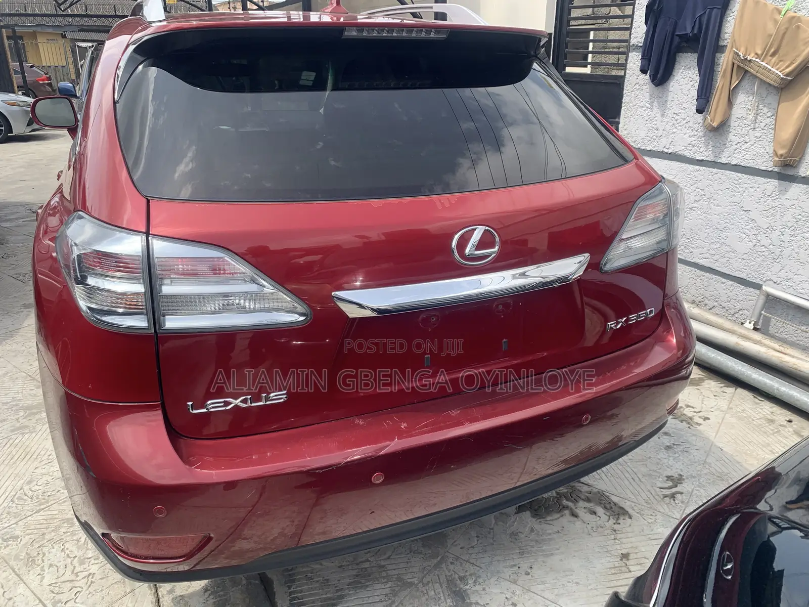Lexus RX 350 2010 Red