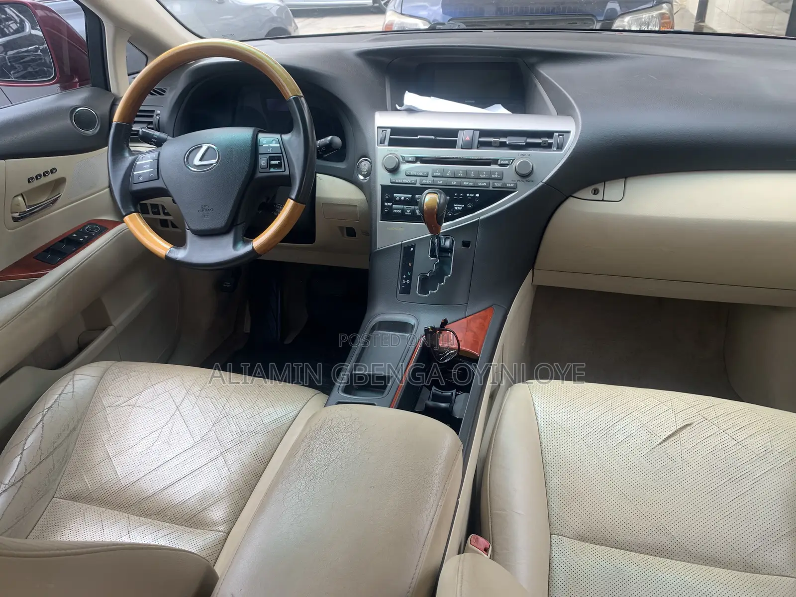 Lexus RX 350 2010 Red