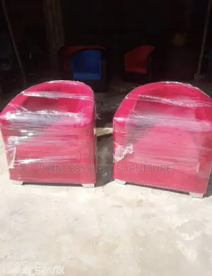 Red Bucket Chair