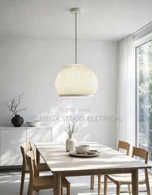 Japanese Wabi Sabi Pattern Cloth Pendant Light Retro Solid Chandelier