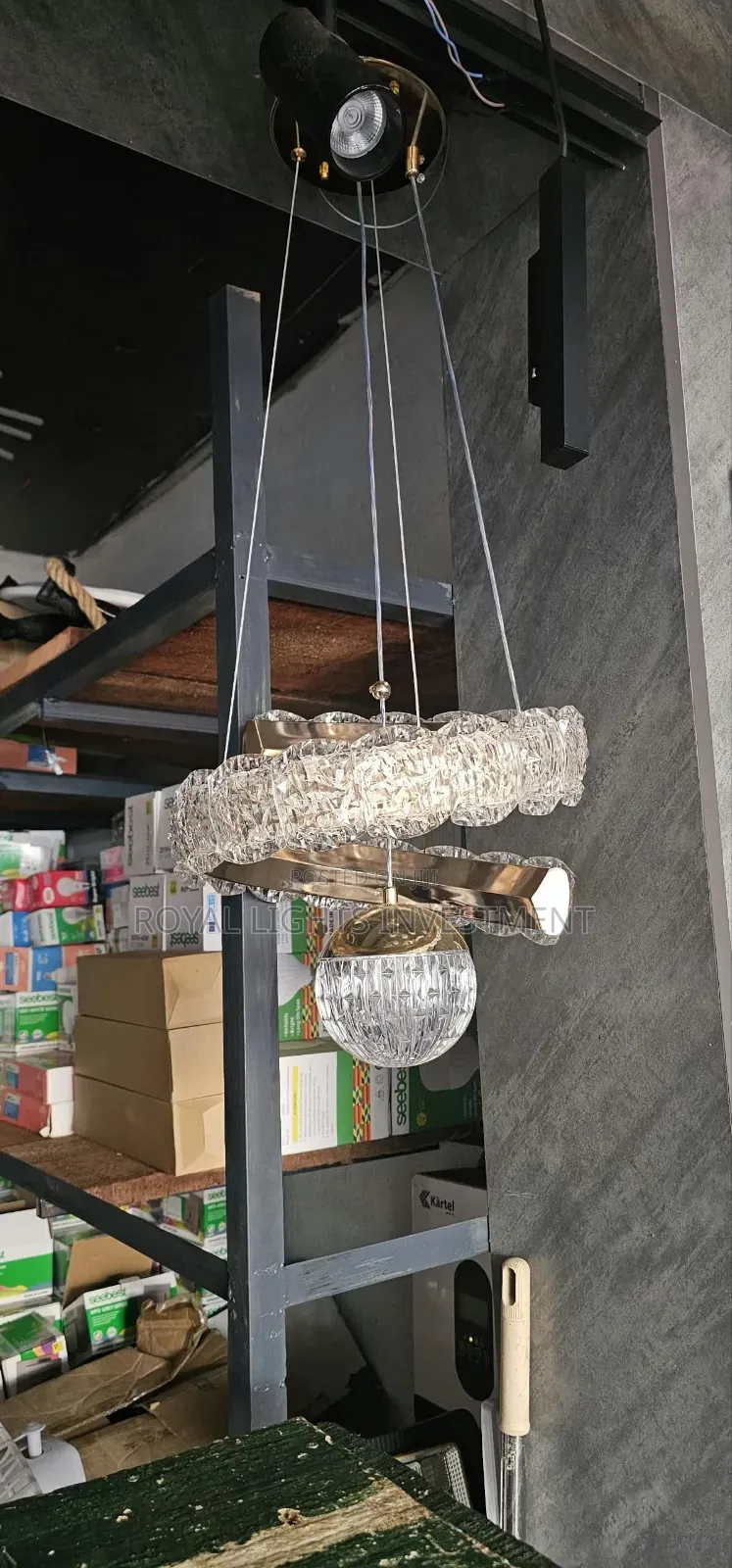 Simple 3 Colour Pendant Light