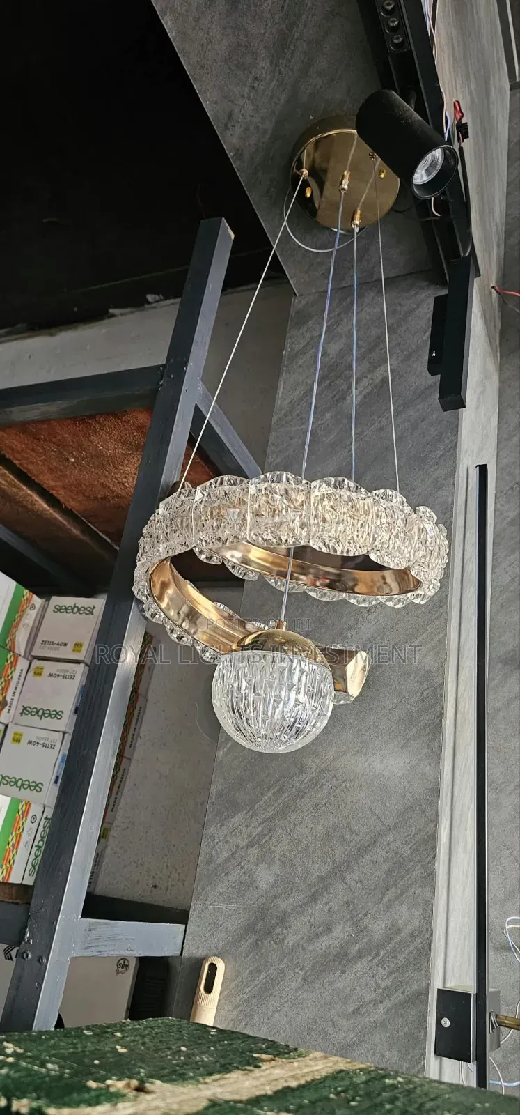 Simple 3 Colour Pendant Light