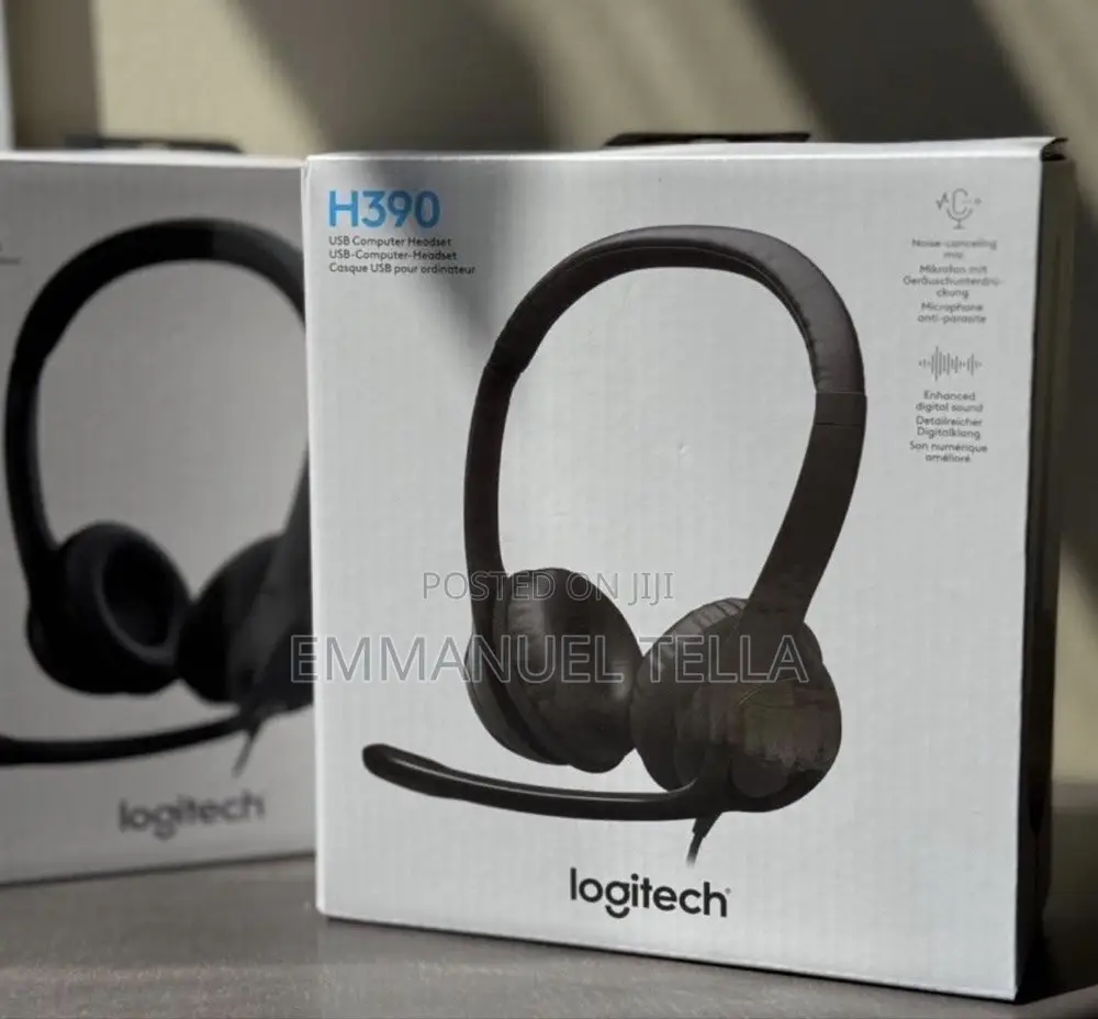 H390 USB Headset With Microphone