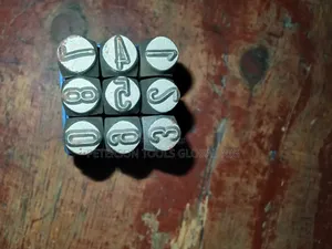 8mm Number Stamping Punch Set /Stencil