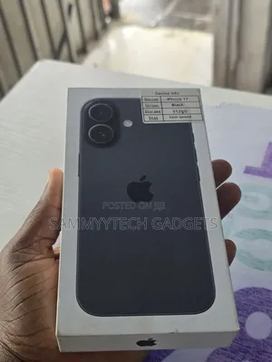New Apple iPhone 17 512 GB Black