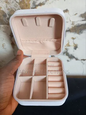 Mini Leather Jewelry Organiser/ Case/ Box