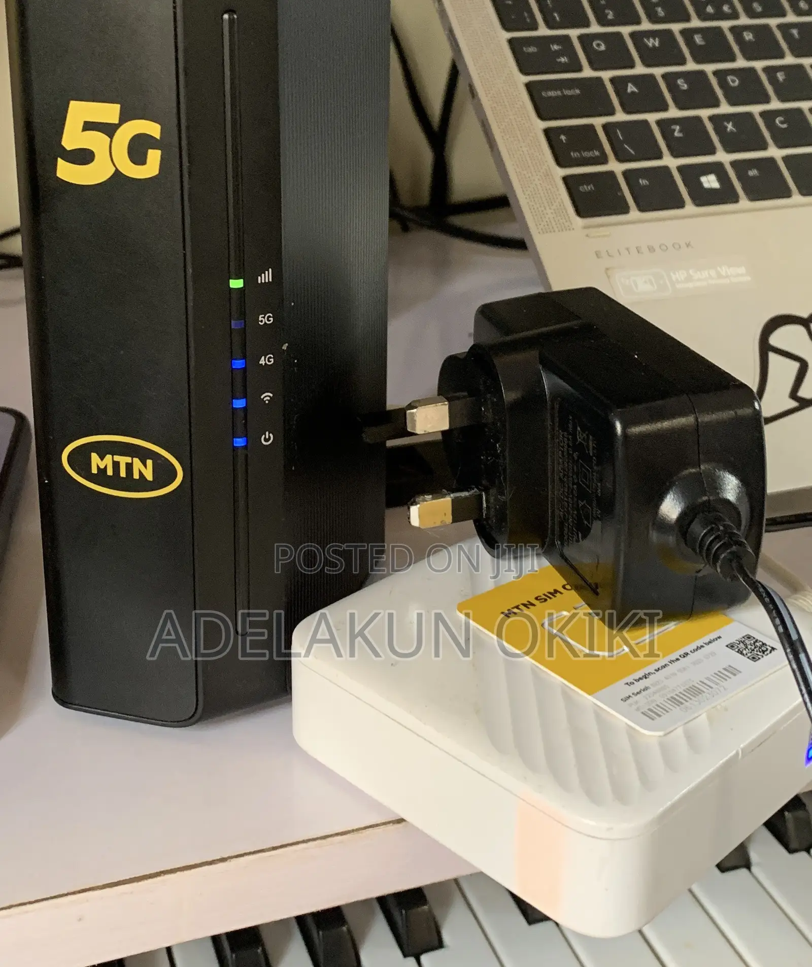 MTN Router+sim+data+powerbank