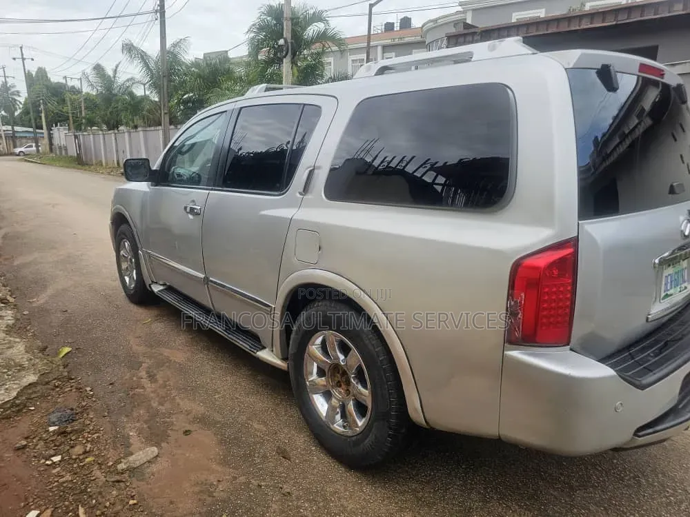 Infiniti QX56 2008 Silver