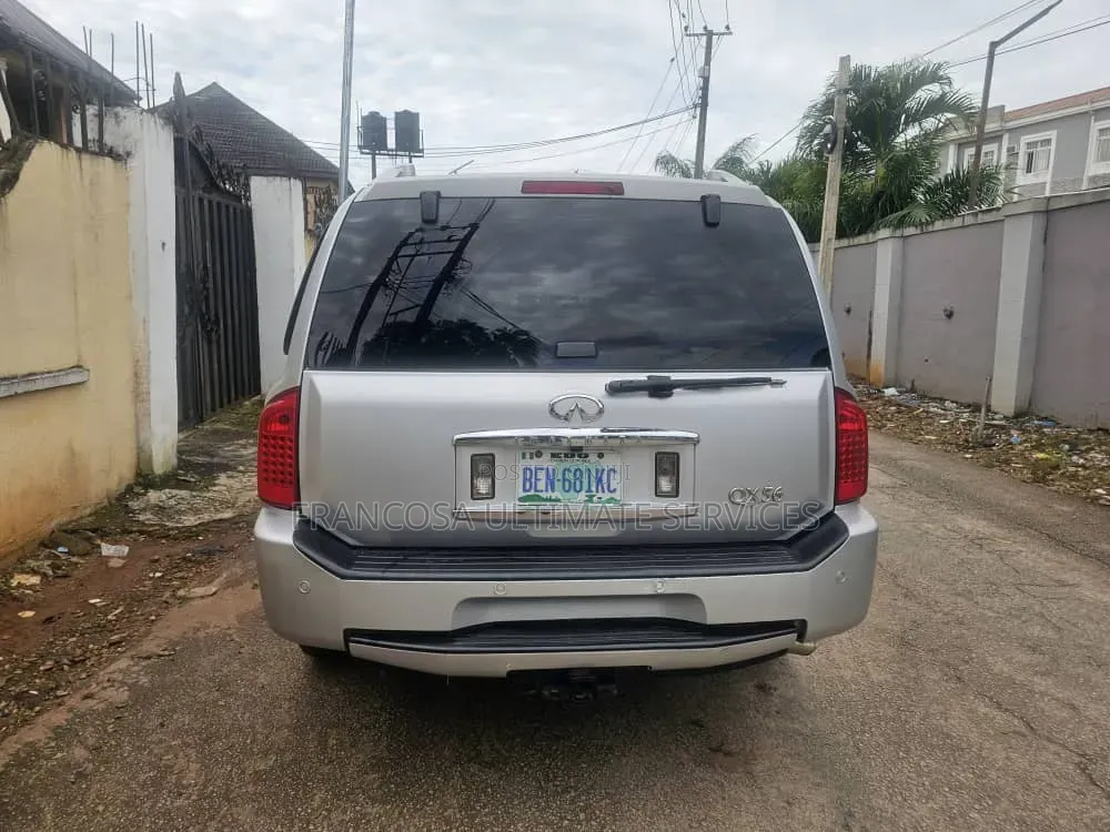 Infiniti QX56 2008 Silver