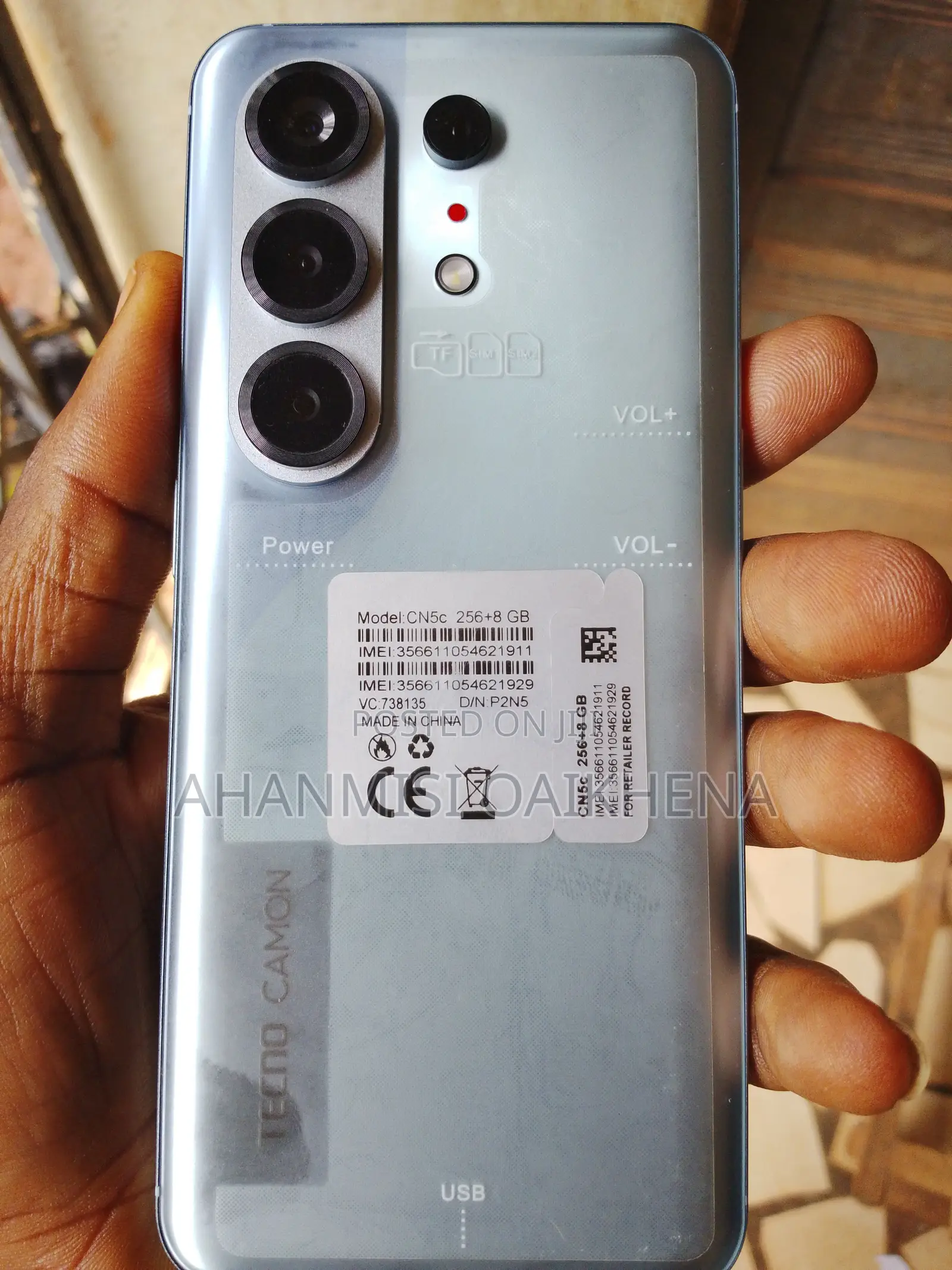 Tecno Camon 50 Pro 256 GB Gray